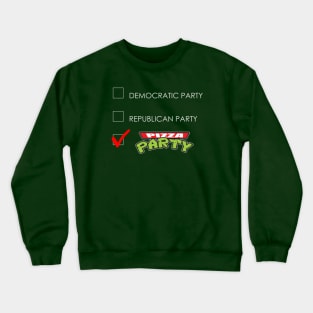 Pizza Party Crewneck Sweatshirt